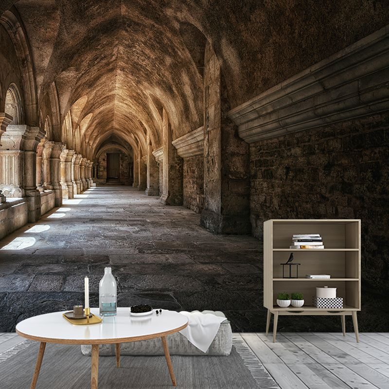 Photography Mural Wallpaper Eco-friendly Novelty Style Wall Covering for Fireplace