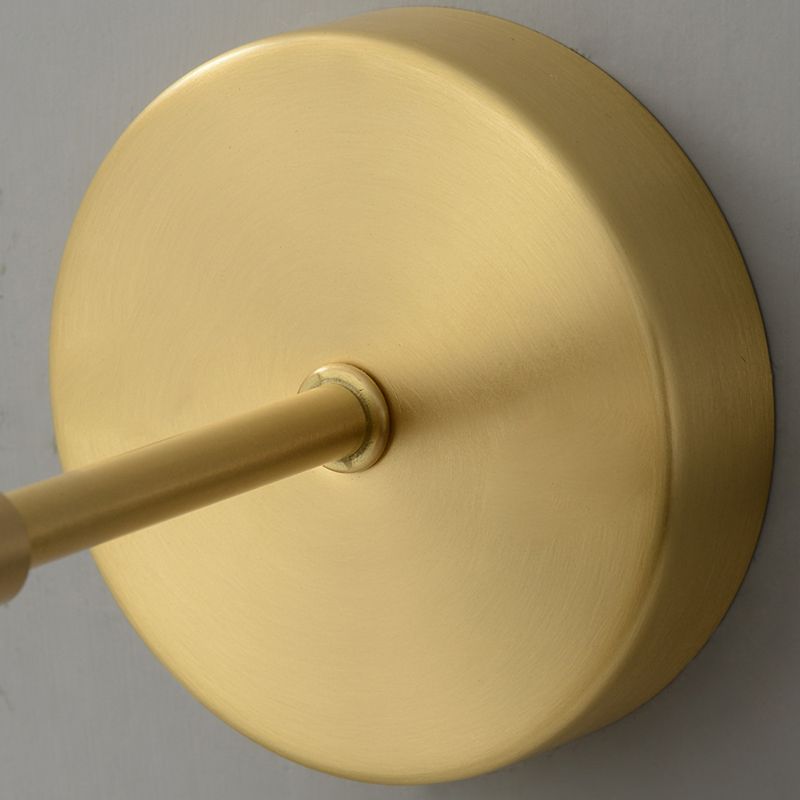 Goldene postmoderne Wandleuchte eine Lampenwandleuchte für Schlafzimmer