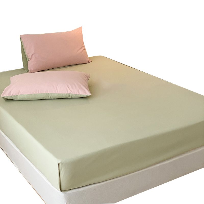 Bed Sheet Solid Color Skin-friendly Breathable Skin-friendly Bed Sheet Set