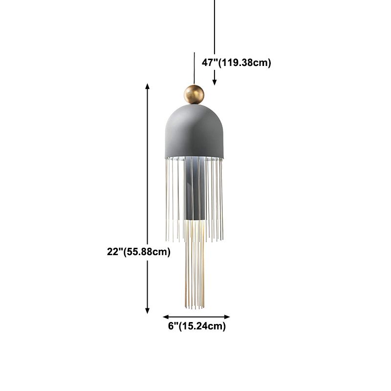 1 éclairage de suspension géométrique légère