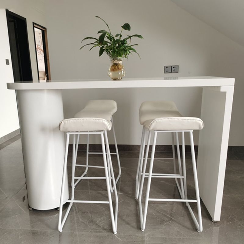 Solid Wood Bar Table Specialty Contemporary Pub Table for Indoor