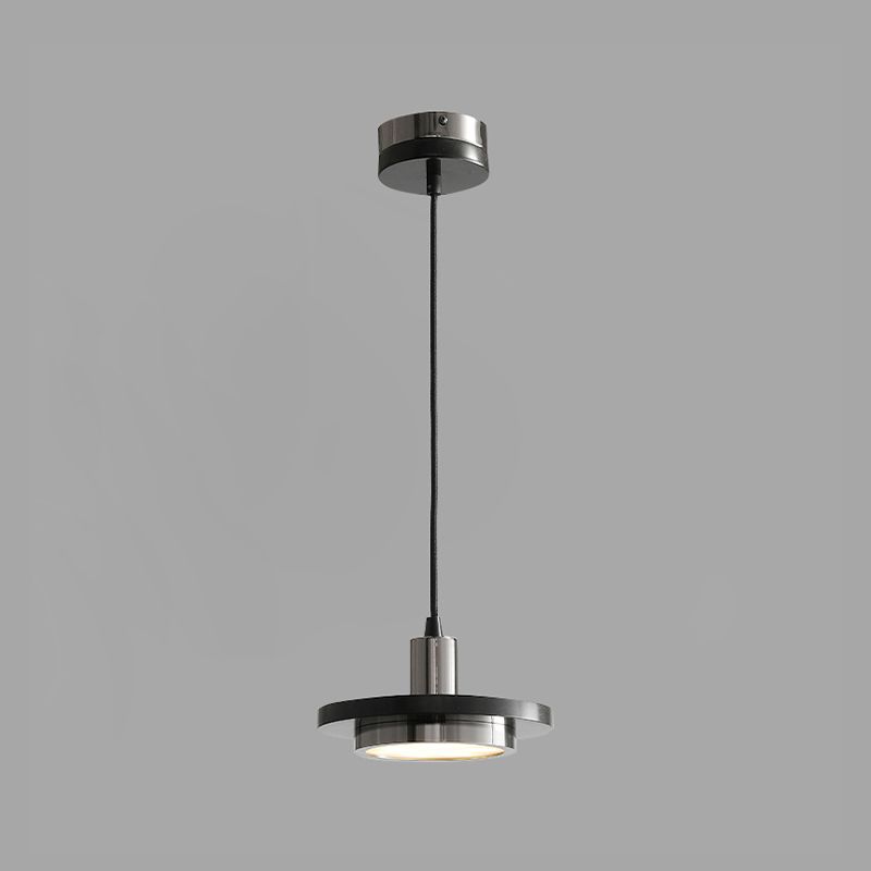 Éclairage de pendentif en marbre rond