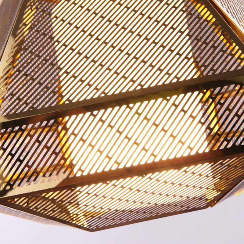 Metall postmoderne Anhänger Licht 1 Lichthänge Deckenleuchte für Esszimmer