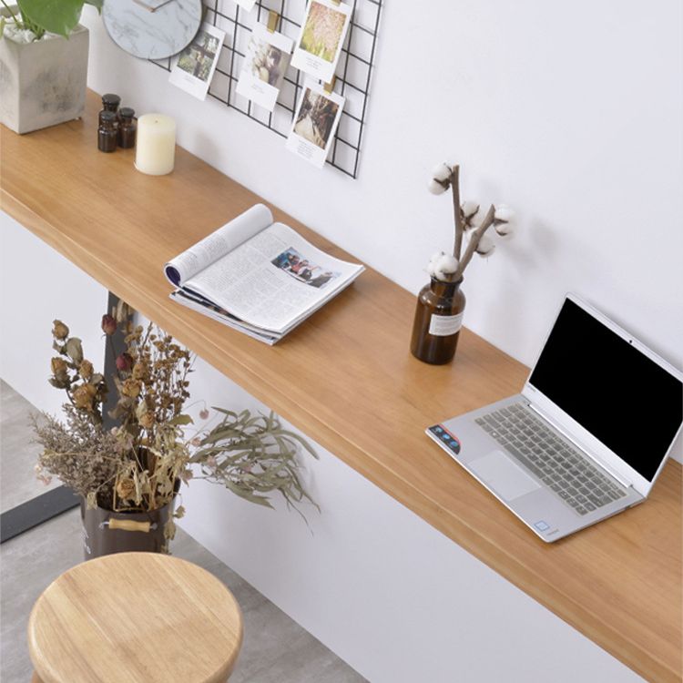 Industrial Style 1/2 Pieces Bar Table Set Rectangle Bar Table with Wooden Stools