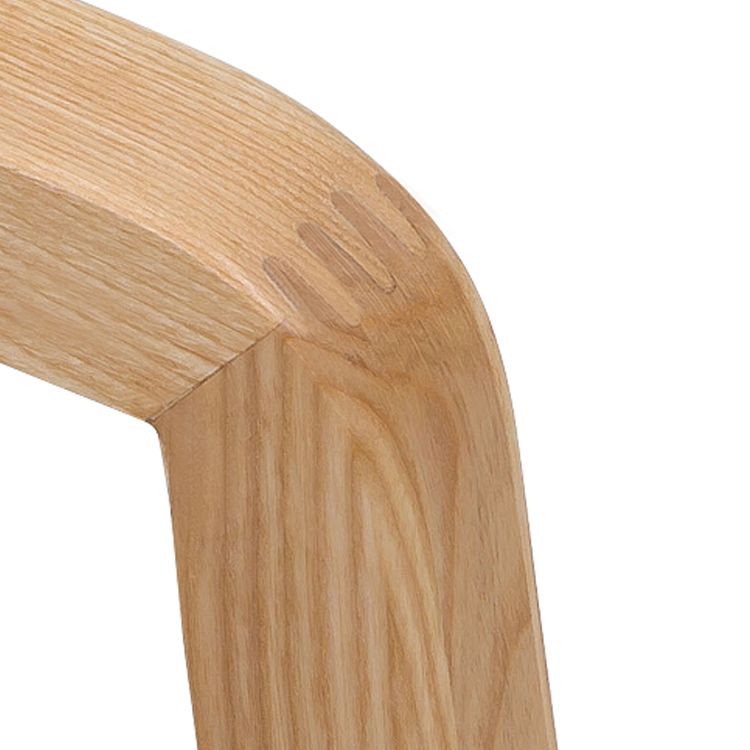 Silla auxiliar de comedor de estilo moderno, sillones de comedor de madera para cocina