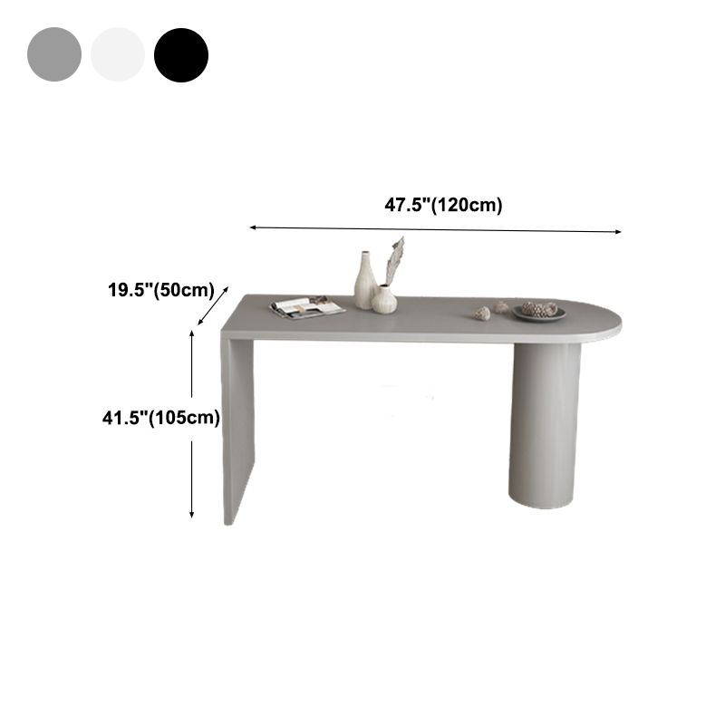 Pine Top Bar Table 42-inch Height Industrial Style Bistro Table for Restaurant