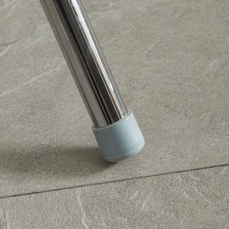 Industriële stijl PU lederen eetkamerstoelen Open achterste zijkoelen voor thuis