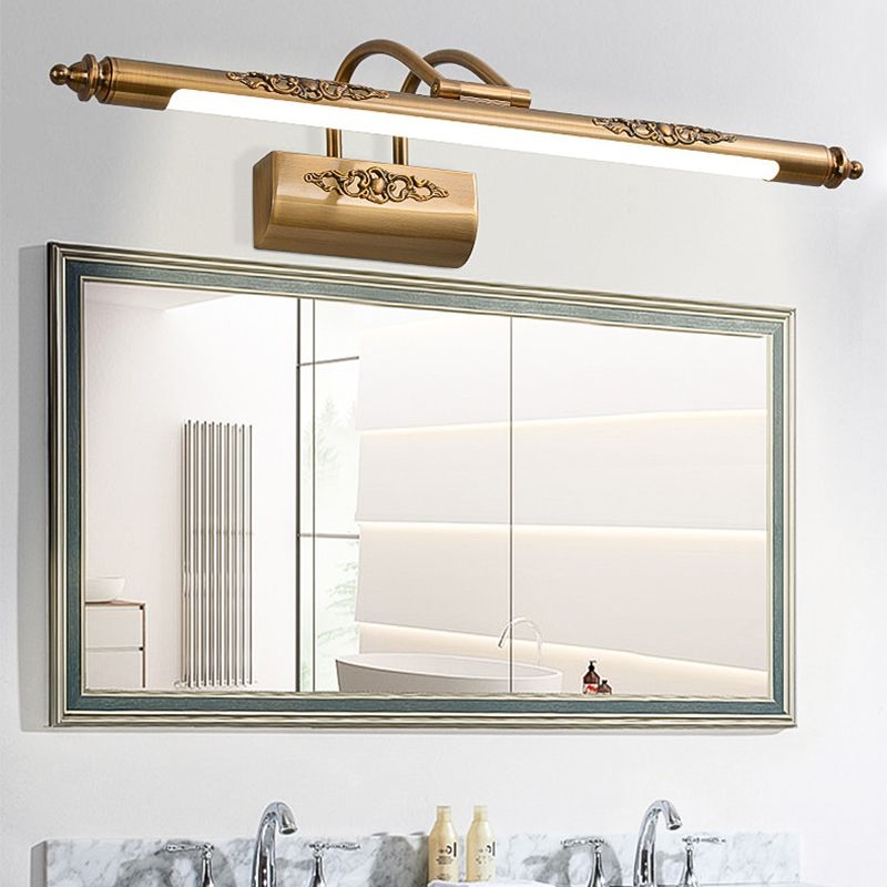 Modern New Design LED Brass Vanity Lighting over Mirror for Bathroom Powder Room