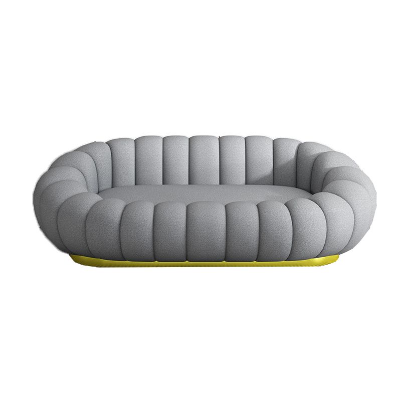 Contemporary Sofa with Swen Pillow Back 39.37" Wide for Living Room
