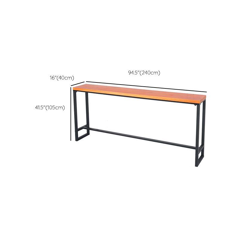 Rectangular Pub Table Set 1/2/5/9 Pieces Bar Stool and Table Set
