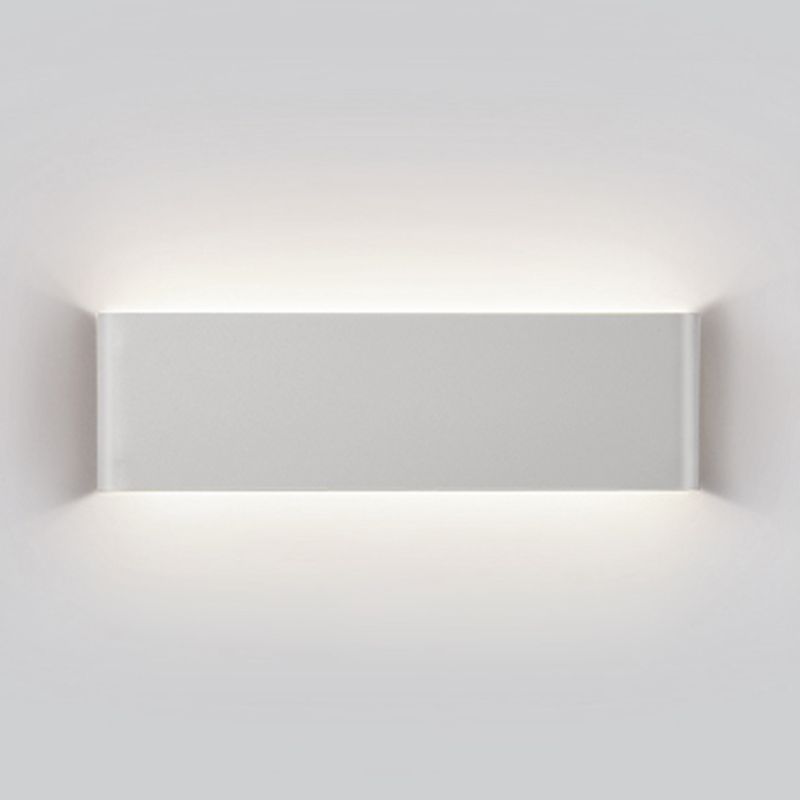 Metal Square Wall Lighting Modern 1 Light Wall Mounted Light Fixture