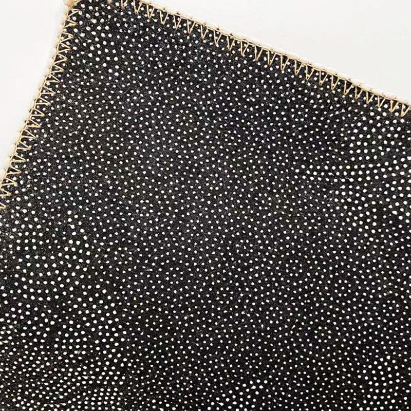 Modern Area Carpet Abstract Pattern Carpet Polyester Living Room Rug with Non-Slip Backing