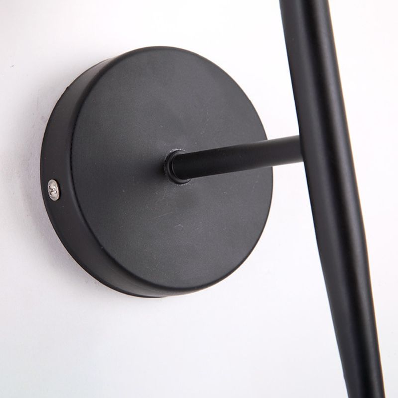 Contemporary Single Bathroom Vanity Light Glass Shaded Bath Bar in Golden / Black