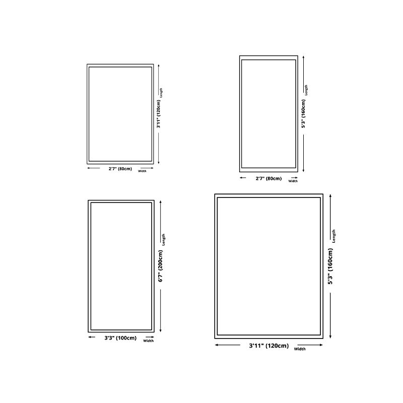 Alfombra de estampado geométrico de poliéster de poliéster gris moderno alfombra de respaldo sin deslizamiento para sala de estar