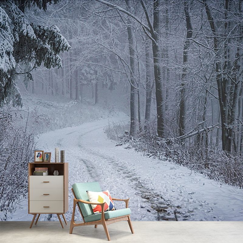 Mildew Resistant Space Extension Mural Wallpaper Modern for Home Decor