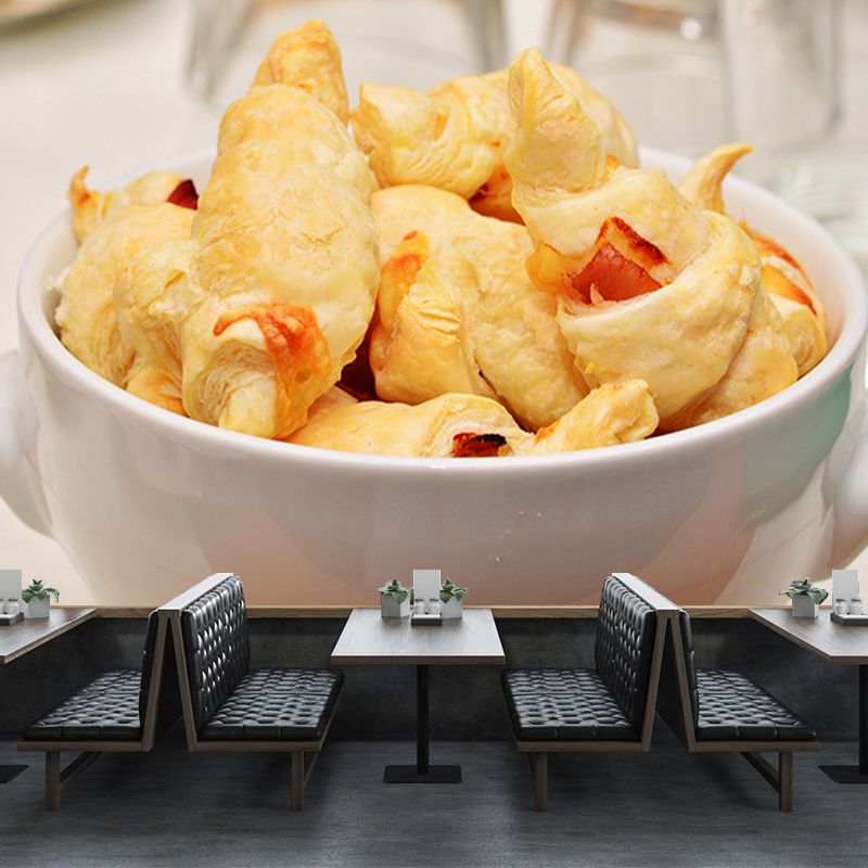 Commercial Cake Shop Mural Wallpaper Sweet Dessert Wall Decor, Personalized Size