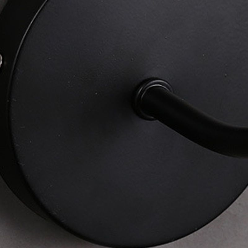 Industrial Metal 1 Light Wall Light with Gooseneck Arm for Stairs Pathway Farmhouse