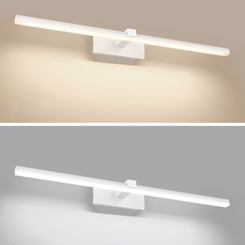 Lineares Badezimmer Wandbeleuchtung Metall LED Simplicity Stil Wandleuchte Licht