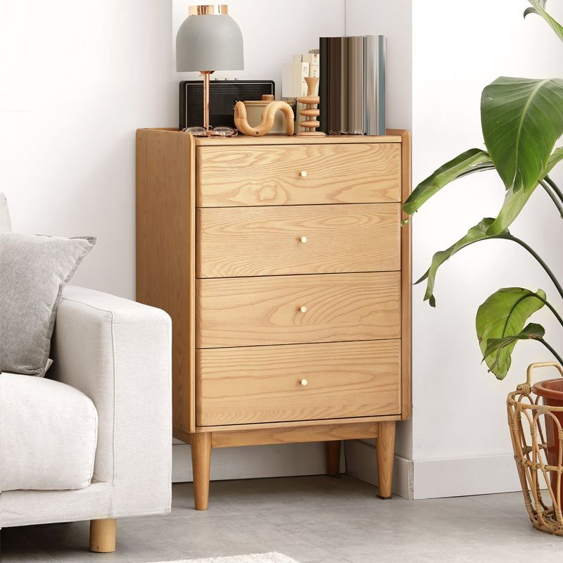 Classic Glam Storage Chest Dresser Solid Wood Dresser with Drawers