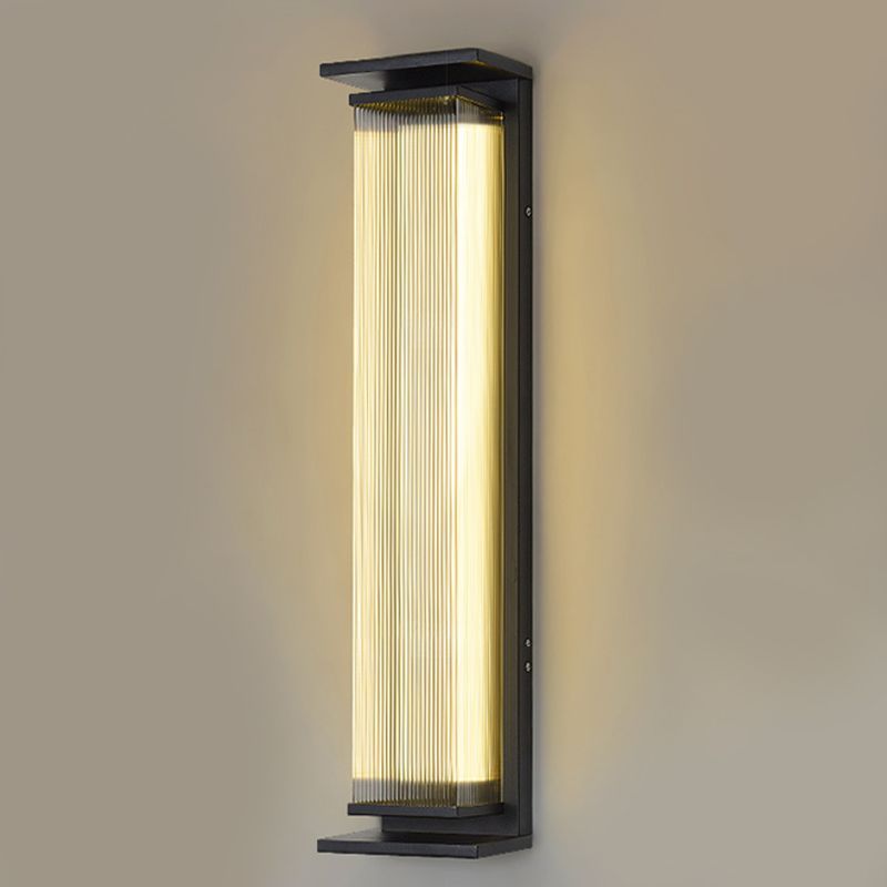 Waterproof Wall Lamp Modern LED Wall Mount Lamp with Acrylic Shade for Garden