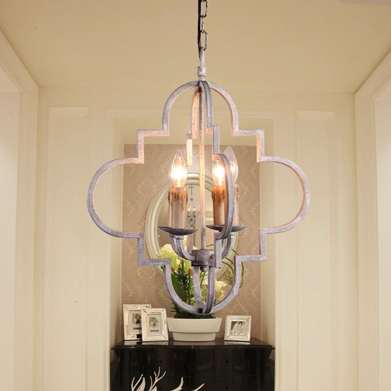 4 Lampen Kerzendecke