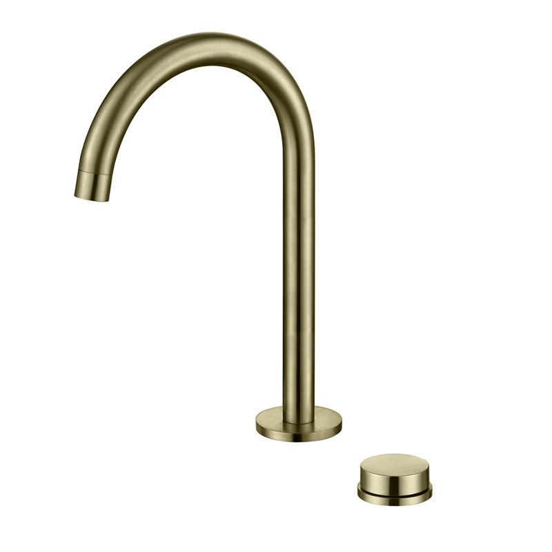 Vessel Sink Bathroom Faucet Knob Handle Swivel Spout High-Arc Vessel Faucet