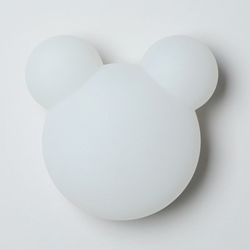 Modern Bear Shape Wall Light Sconces 1 Light Wall Lighting Fixtures for Dining Room