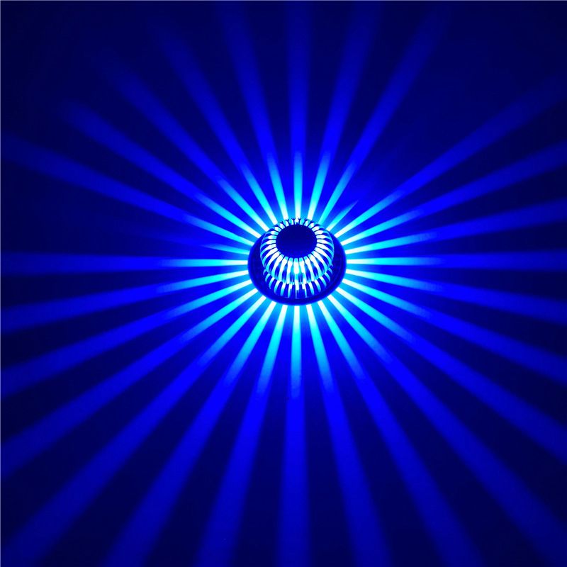 Remote Control RGB Wall Lamp Modern Style Aluminum Ambiance Decorative LED Sconce Light in Sliver