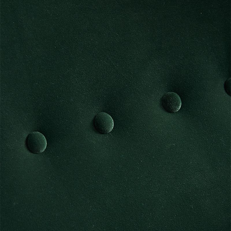 30.70" L x 37.79" W x 39.76" H Fabric Wingback Chair Metal Four Leg Accent Chair