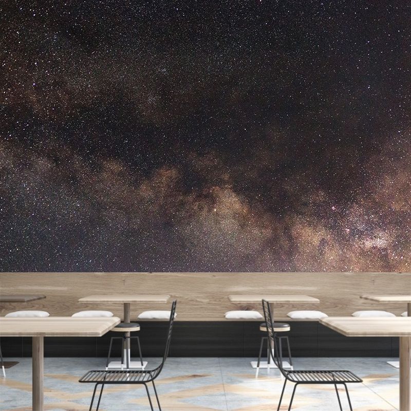 Vast Milky-Way Wall Mural Mildew Resistant Wall Decor Mural Wallpaper for Bedroom
