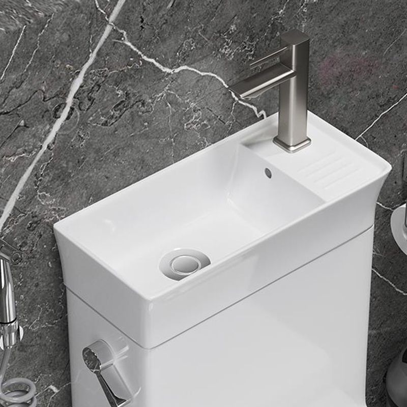 All In One Floor Mounted Toilet Siphon Jet Porcelain Modern Toilet Bowl