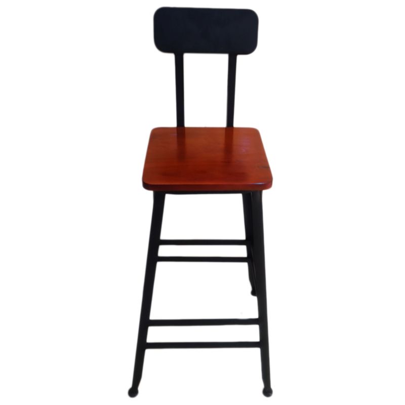 Industrial Rectangle Pine Wood Bar Table Set 1/7 Pieces Counter Table with High Stools