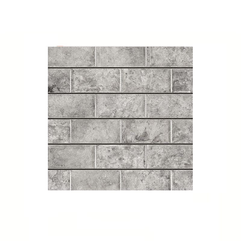 Compact Tiles Wallpaper Panel Set for Living Room Brick Look Peel Wall Decor, 11' L x 11" W