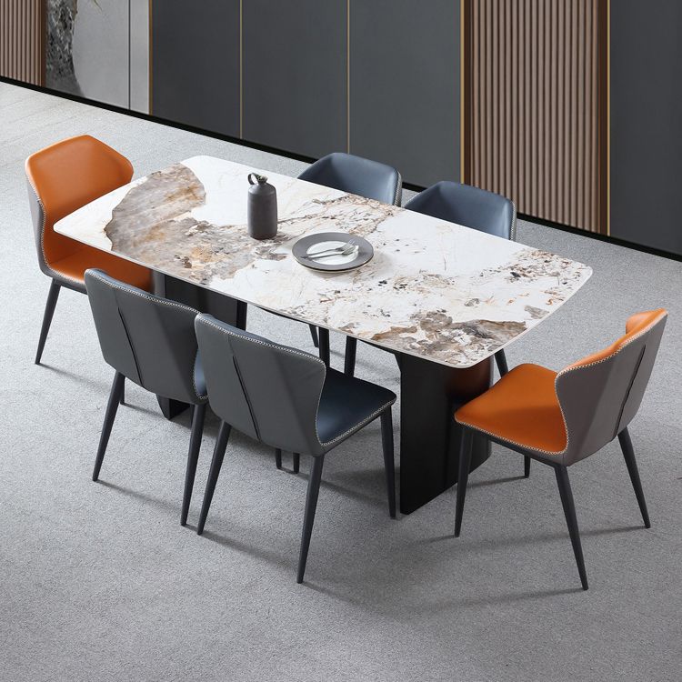 Contemporary 1/3/4/5/7 Pieces Dining Set Rectangle Dining Room Table Set