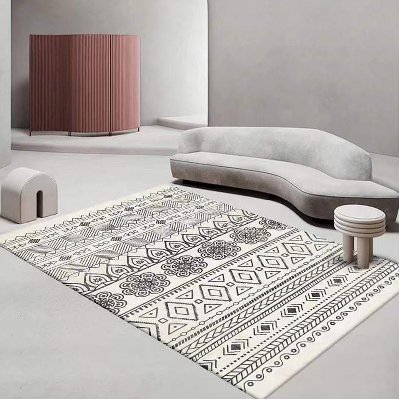 Printing Carpet Polyester Traditional Carpet Stain Resistant Carpet for Living Room