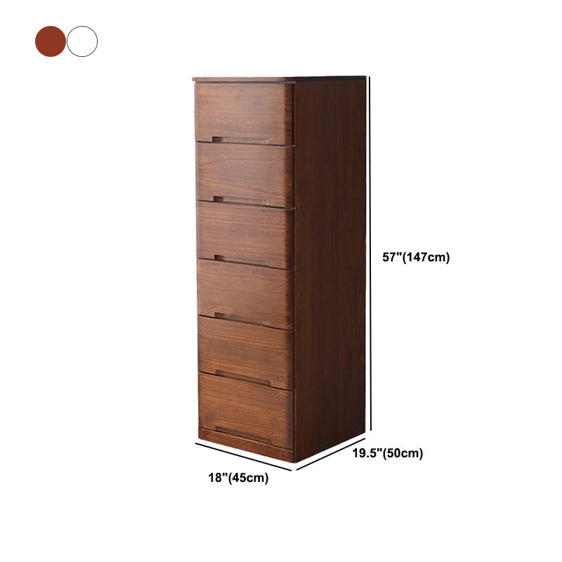 Modern Standard Accent Chest Wooden Chest with Soft Close Drawers