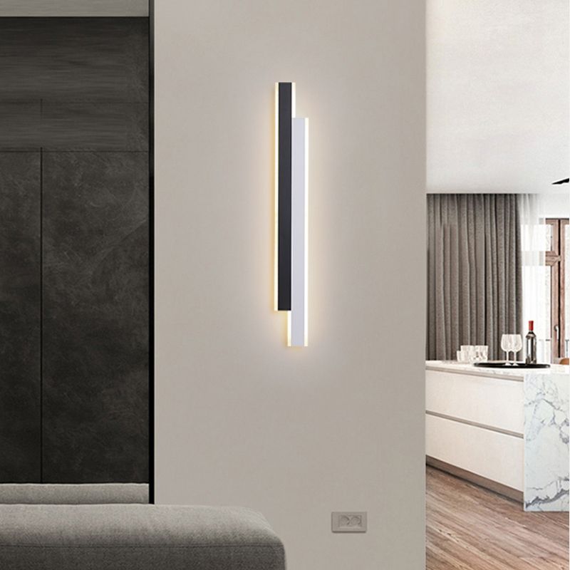 Lámpara de pared de luz de pared de estilo contemporáneo para sala de estar de dormitorio