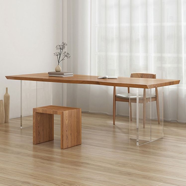 Modern Brown in Wood Table Specialty Dining Table for Kitchen