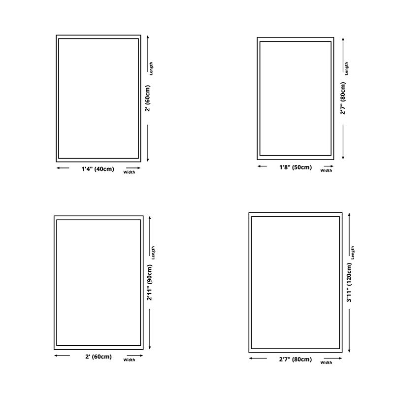 Navy Modern Rug Polyester Christmas Gift Rug Non-Slip Backing Rug for Drawing Room