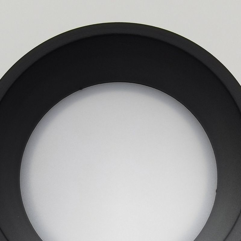 Cylinder Shape Ceiling Lamp Modern Aluminium 1 Light Flush Mount for Supermarket Mall