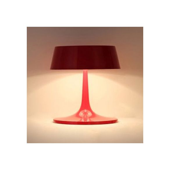 Lampe de bureau en métal à tambour lisse, éclairage de bureau à 3 lumières de Style moderne noir/blanc avec base incurvée pour le salon