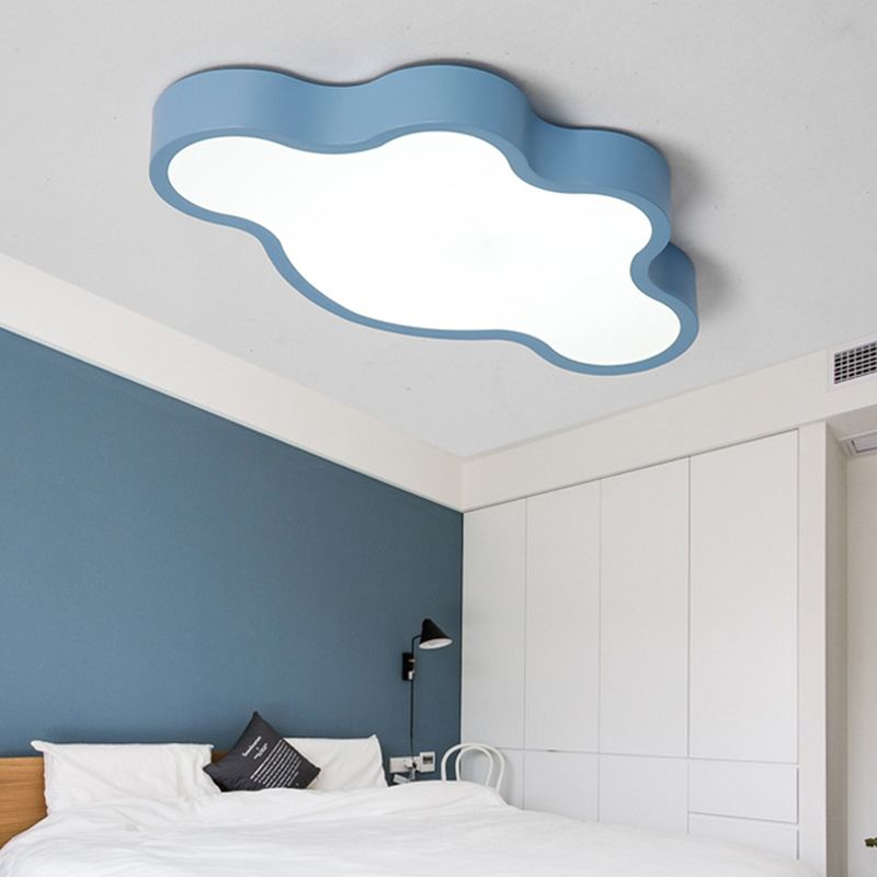 Acryl wolkvormige inbouw plafondarmatuur, minimalistische stijl LED inbouwlamp