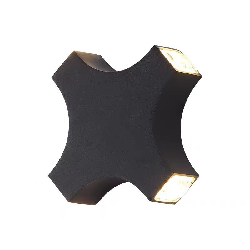 LED Wall Lamp Modern Style Wall Mount Lamp with Aluminum Shade for Bedroom