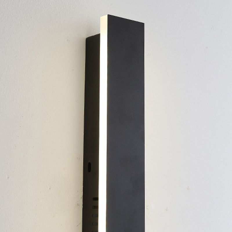 LED Wall Lamp Modern Waterproof Wall Mount Lamp with Acrylic Shade for Garden