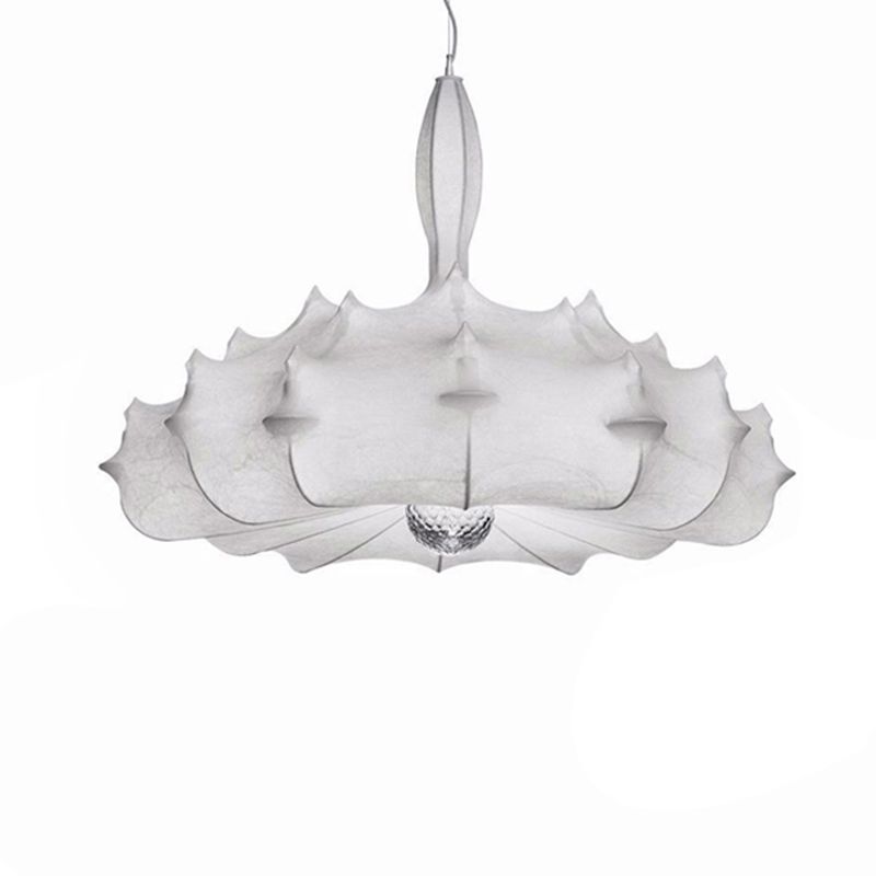 Schattierte Wohnzimmer Decken Deckenpendelleuchte Leichtmodell Designer Anhängerleuchte in Weiß