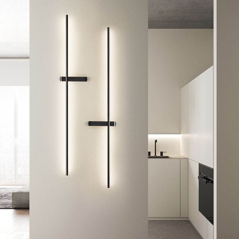 Contemporary Vanity Light Creative Linear Wall Light Sconce for Washroom