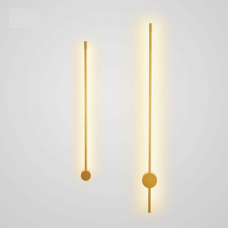 Moderner Stil Metallic Linear Wall Light kreative Beleuchtung für Wohnzimmer Wohnzimmer