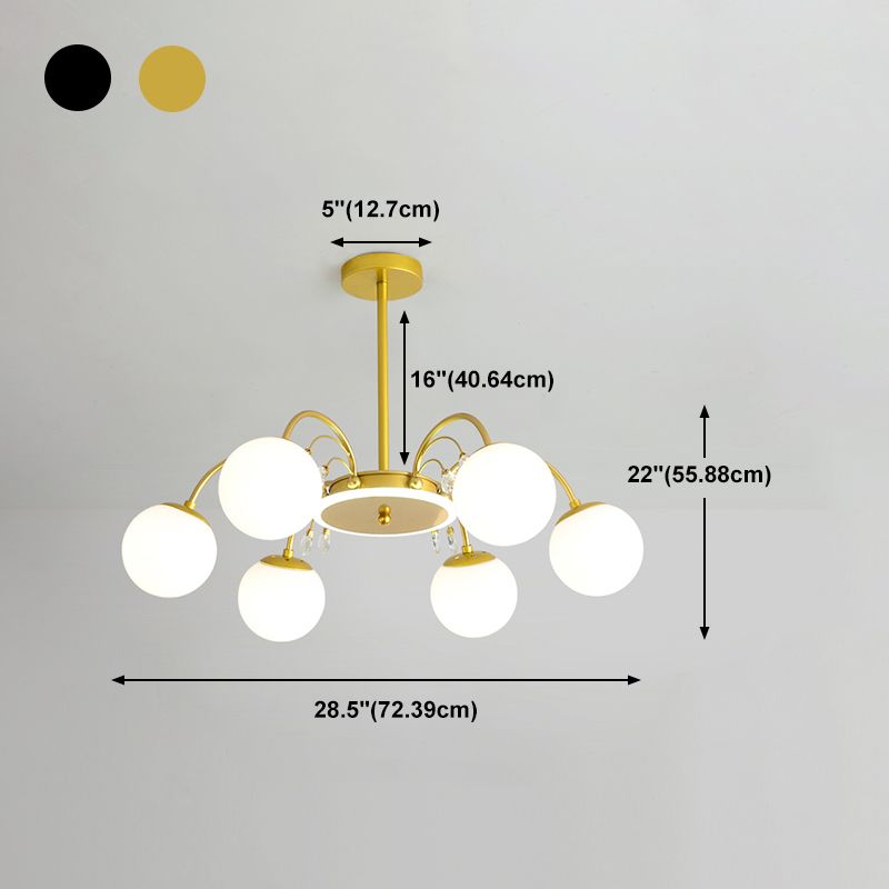 Moderner Globus Form