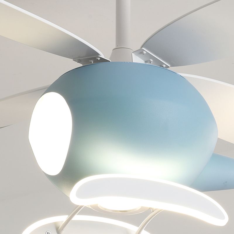 Modern Style Ceiling Fan Lamp Metal Multi Light Ceiling Fan Lighting for Children's Room