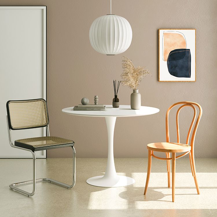Tavolo da pranzo standard bianco contemporaneo tavolo da pranzo in pietra sinterizzato per cucina
